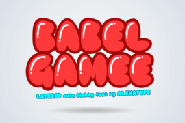 BABELGAMEE Font