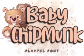 Baby Chipmunk Font