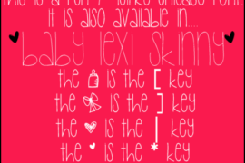 Baby Lexi Font Family