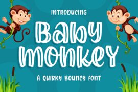 Baby Monkey Font