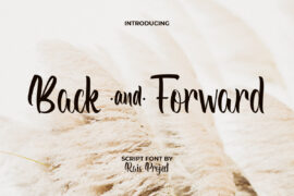 BackAndForward Demo Font
