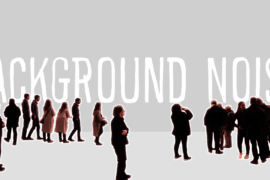Background noise Font
