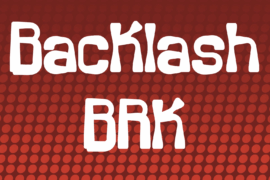 Backlash BRK Font