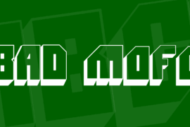 Bad Mofo Font