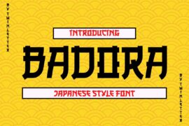 BADORA Font