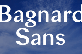 Bagnard Sans Font
