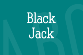 Black Jack Font