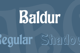 Baldur Font Family