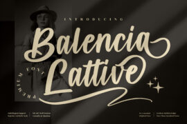 Balencia Lattive Font Family