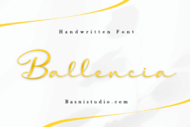 Ballencia Font