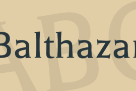 Balthazar Font