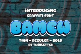 BAMEW Font Family