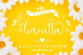 banitta Script Font