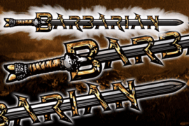 Barbarian Font