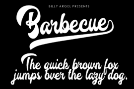 Barbecue Personal Use Font