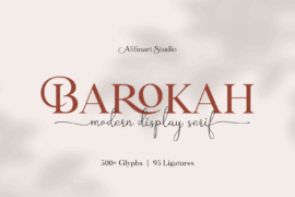 Barokah Serif Font