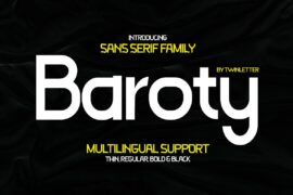Baroty Font Family