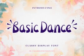 Basic Dance Demo Font