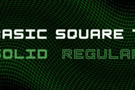 Basic Square 7 Font Family