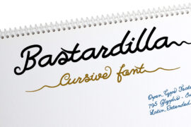 Bastardilla Font