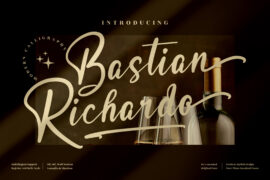 Bastian Richardo Font Family