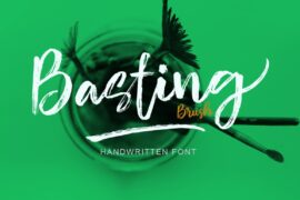 Basting Brush Font Family
