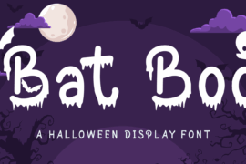 Bat Boo Font