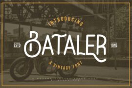 Bataler Font