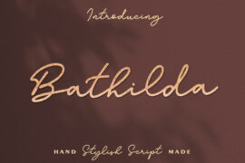 Bathilda Font