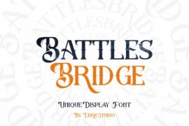Battlesbridge Demo Font