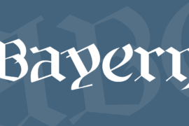 Bayern Font