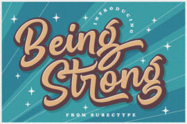 Be Strong Font