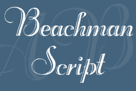 Beachman Script Font