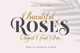Beautiful Roses Font