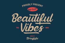 Beautiful Vibes Font