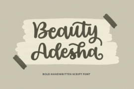 Beauty Adesha Font