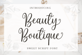 Beauty Boutique DEMO Font