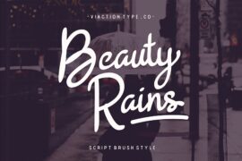 BeautyRains Font