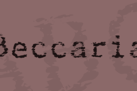 Beccaria Font