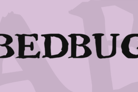 Bedbug Font
