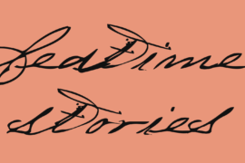 bedtime stories Font