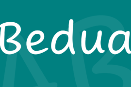 Bedua Font