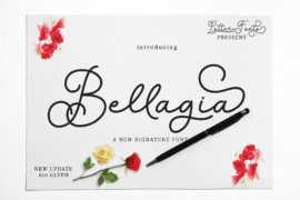 Bellagia demo Font