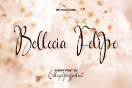 Bellecia Felipe Demo Font