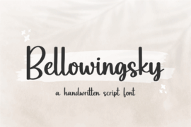 Bellowingsky Font