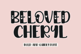 Beloved Cheryl – Personal Use Font
