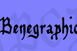 Benegraphic Font