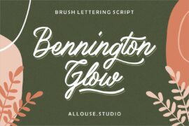Bennington Glow Demo Version Font