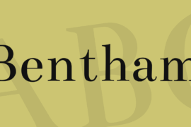 Bentham Font