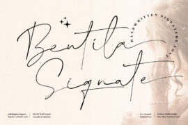 Bentila Signate Font Family